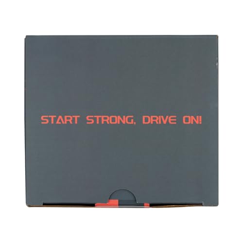 Povasee 4000A UltraSafe Jump Starter Power Pack, 12V Car Battery Booster Jump Starter Power Bank (up to 10L Petrol/8L Diesel), Jump Pack Car Starter with Jump Leads, Emergency LED and 2 USB Ports