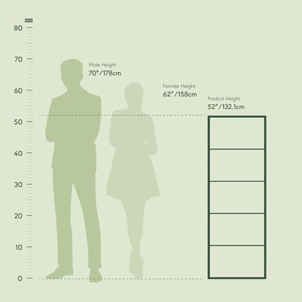 Furinno Luder 5-Tier Reversible Color Open Shelf Bookcase, Blackwood