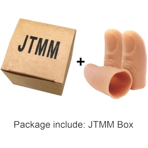JTMM LED Finger Thumbs Light (3Packs/6 PCS) Magic Prop Party Bar Show Perform Lamp RED