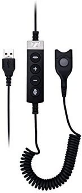 EPOS USB-ED CC 01 MS - Microsoft Teams Certified Adapter Cable, USB to Easy Disconnect, Compatible with Impact 600 and 200 Series