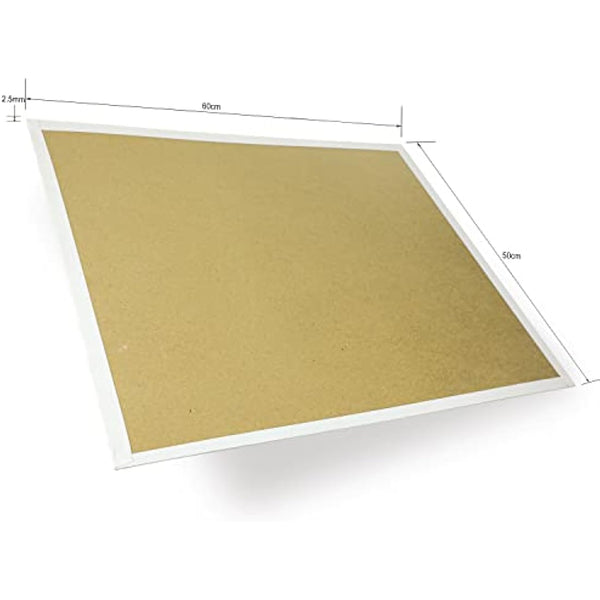 Exerz 50x60cm 4pcs Canvas Panels 3mm 280gsm Blank Artist Canvas Board/ 100% Cotton/Triple Primed/Acid Free/Medium Grain - Oil & Acrylic Painting (50x60cm-4pk)