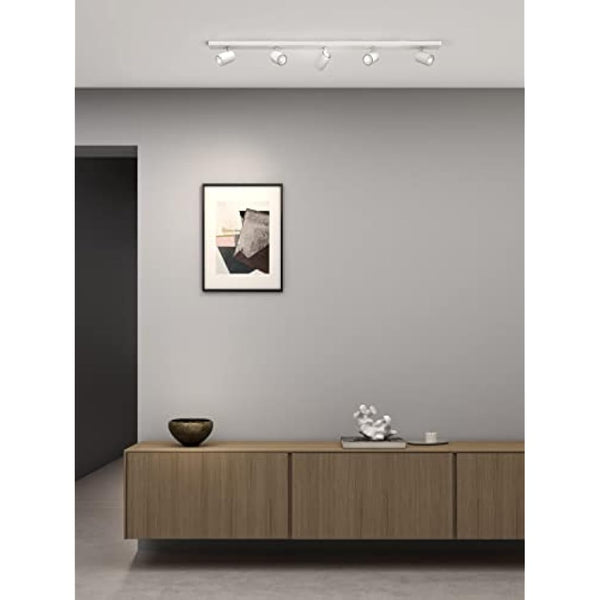 Astro Ascoli Five Bar Indoor Spotlight (Textured White), GU10 Lamp, Designed in Britain - 1286059 - 3 Years Guarantee