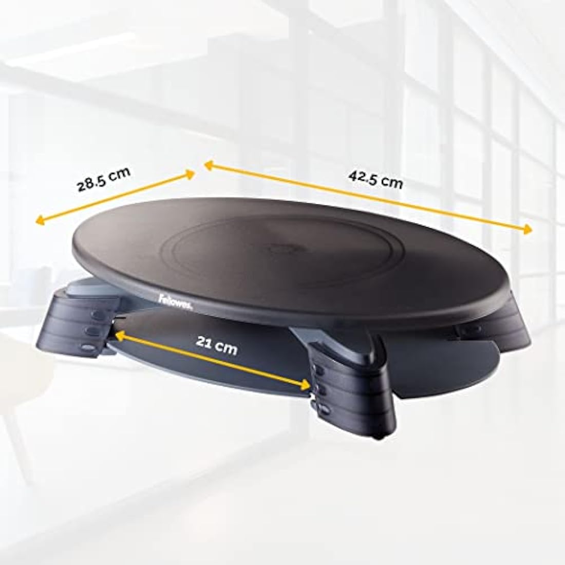 Fellowes Compact Rotating Height Adjustable Monitor Stand