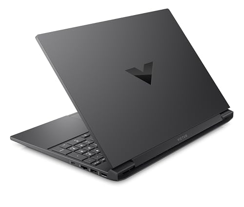 HP Victus 15.6" Gaming Laptop, AMD Ryzen 5-8645HS, 8 GB RAM, 512 GB SSD, NVIDIA GeForce RTX 2050 Graphics, FHD IPS Display, Up to 6 hrs 15 battery, Win 11, Mica Silver, 15-fb2002sa