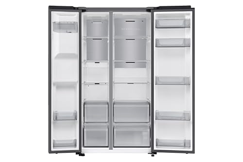 Samsung Series 7 SpaceMax RS70F66KCTEU 634L Smart American Fridge Freezer, Silver