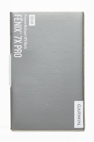 Garmin fēnix 7X PRO SOLAR GPS 51mm Premium Smartwatch, Multisport, Solar Charging, Advanced Training Features, Touchscreen & Buttons, Flash Light, up to 37 days battery, Black