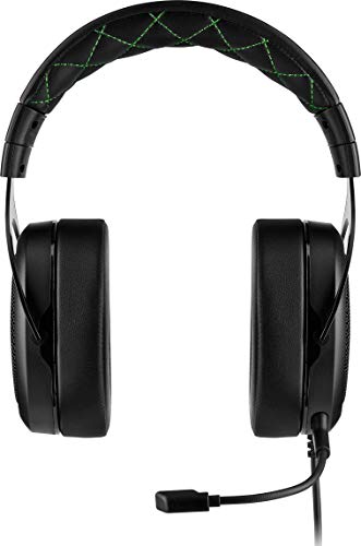 CORSAIR HS55 SURROUND Lightweight Multiplatform Wired Gaming Headset – Dolby 7.1 Surround Sound – iCUE Compatible – PC, Mac, PS5, PS4, Xbox, Nintendo Switch, Mobile – Carbon