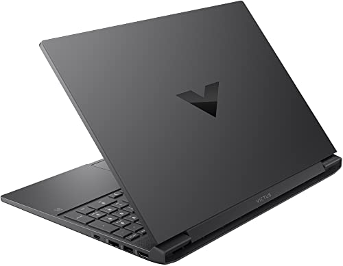 HP Victus 15.6" Gaming Laptop, AMD Ryzen 5-8645HS, 8 GB RAM, 512 GB SSD, NVIDIA GeForce RTX 2050 Graphics, FHD IPS Display, Up to 6 hrs 15 battery, Win 11, Mica Silver, 15-fb2002sa