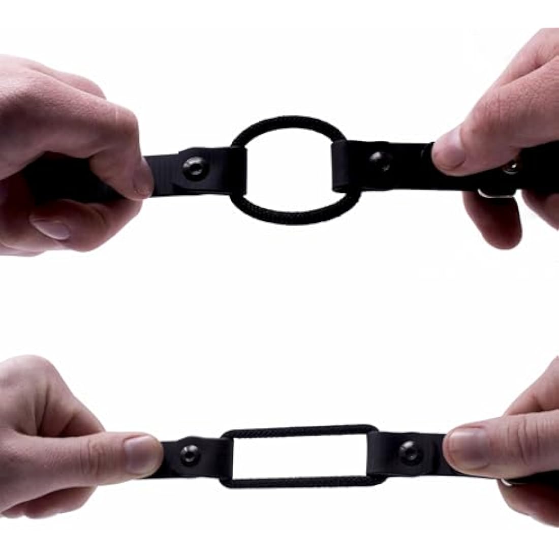 Educator Bungee Collar, 3/4-Inch Wide by 33-Inches Long, Black