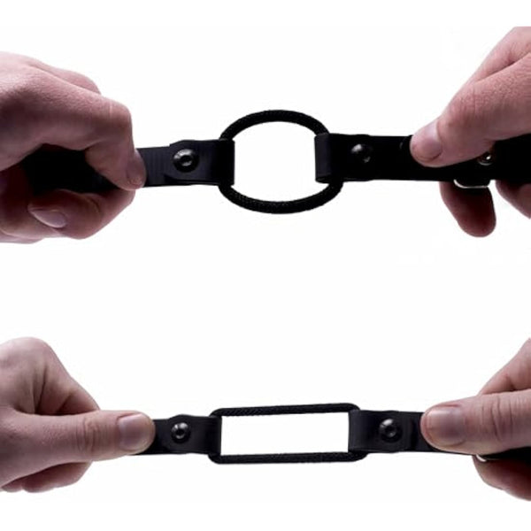 Educator Bungee Collar, 3/4-Inch Wide by 33-Inches Long, Black