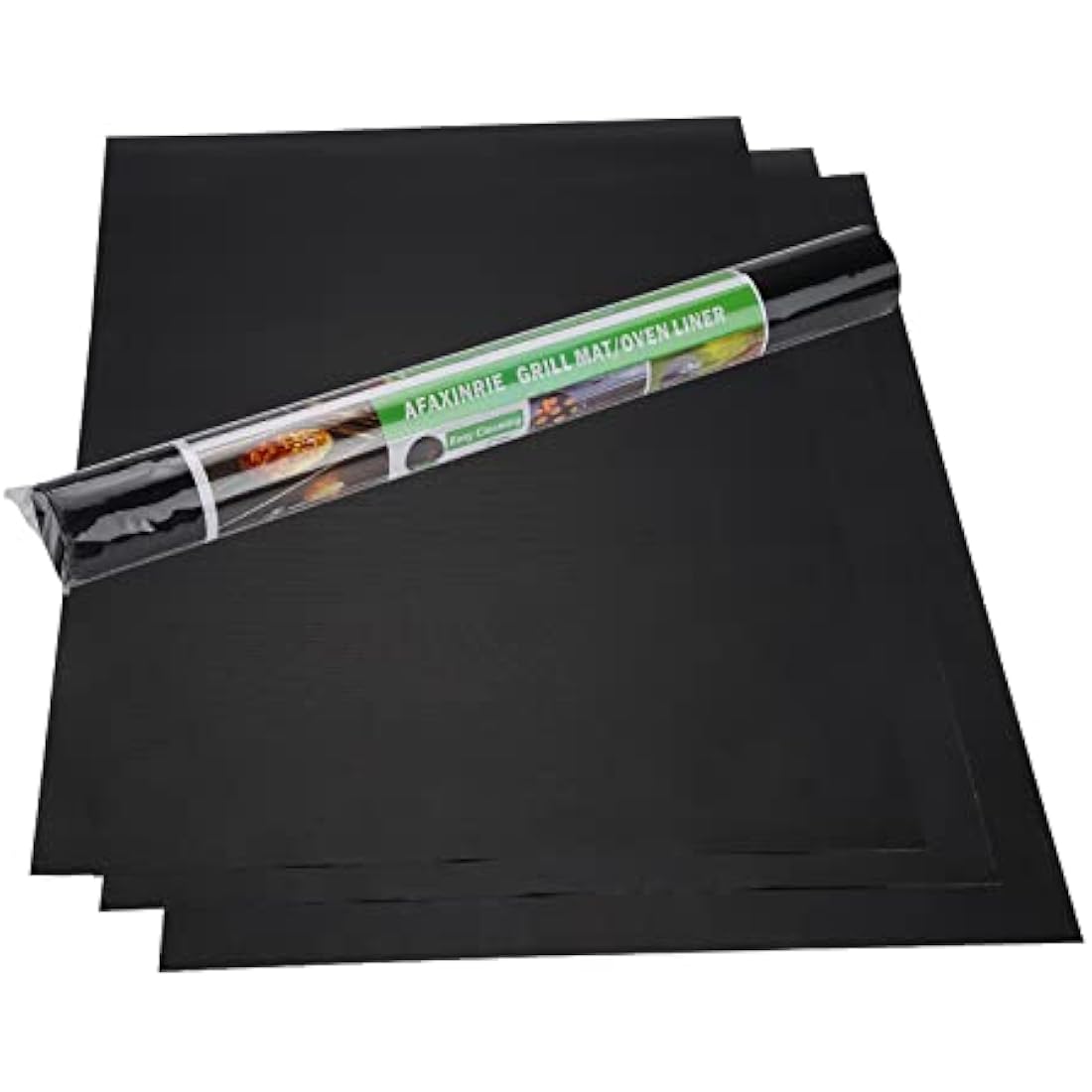 AFAXINRIE Oven Liner, Oven Liners for Fan Assisted Ovens, Baking Mat, 29.5cm * 42cm, Set of 3, Easy to Clean, Reusable, Convenient Baking, Protect Bottom of Oven