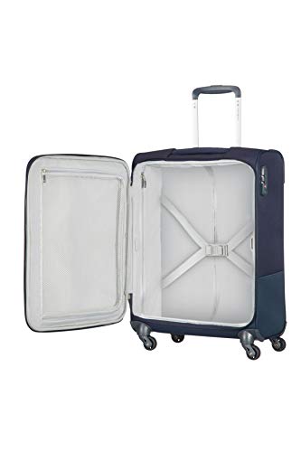 Samsonite Base Boost - Spinner S (L�nge 40 cm) Handkck, 55 cm, 39 l, Blue (Navy Blue)
