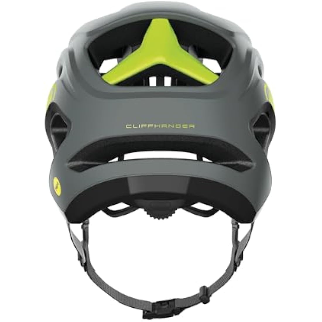 ABUS CliffHanger MIPS MTB helmet - bike helmet for demanding trails - with large ventilation openings & TriVider strap system & impact protection - for men and women