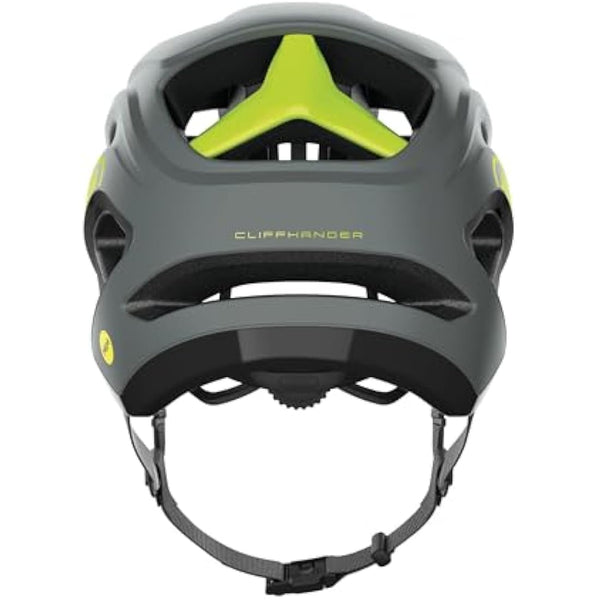 ABUS CliffHanger MIPS MTB helmet - bike helmet for demanding trails - with large ventilation openings & TriVider strap system & impact protection - for men and women
