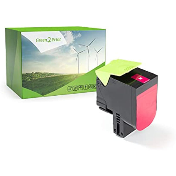 Green2Print Toner magenta 2300 pages replaces Lexmark 71B0030, 71B20M0 Toner cartridge for Lexmark CX317DN, CX417DE, CX517DE, CS317DN, CS417DN, CS517DE