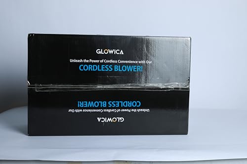 Leaf Blower Cordless, 8000mAh Battery with Fast Charger, Lightweight Electric Garden Blowers with Turbo Boost, 257 km/h & 3 Speed Levels for Lawn Care,Yard,Garage,Leaves,Snow,Dust,and Debris Removal