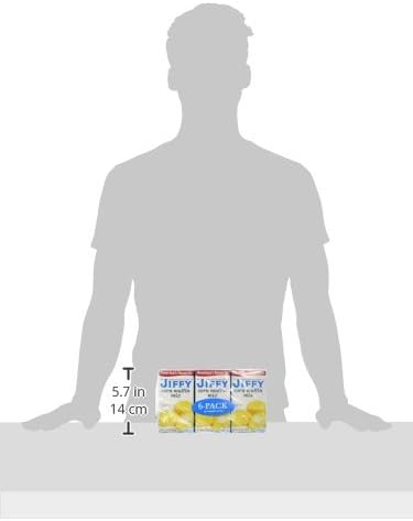 Jiffy Corn Muffin Mix - Make Corn Bread Quick and Easy, 240 g (6-Pack)