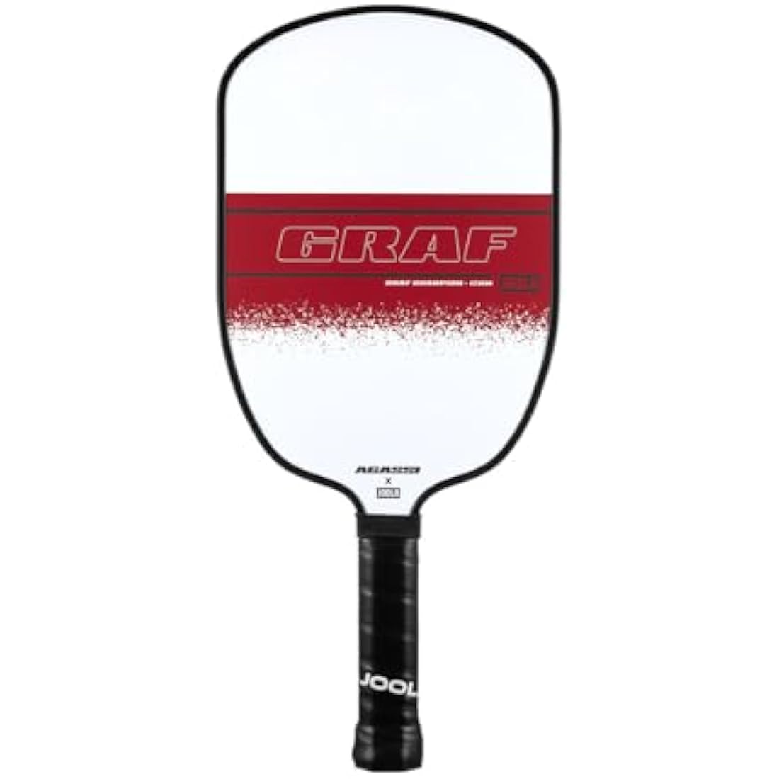 JOOLA Champion 12mm Pickleball Single Paddle or Set - Agassi Shape w/Extended Sweet Spot - Sandblasted Surface Increases Spin & Control - UPA-A Certified - USAP Approved - NFC Chip Enabled