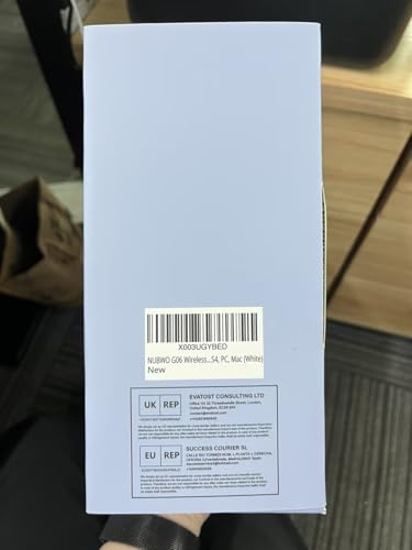 NUBWO G06 Pro Wireless Gaming Headset with Charging Station for Headset & PS5 Controller, 17ms Low Latency, 120H Battery Life, Dynamic 50mm Drivers-White (Only Compatible with PS5)