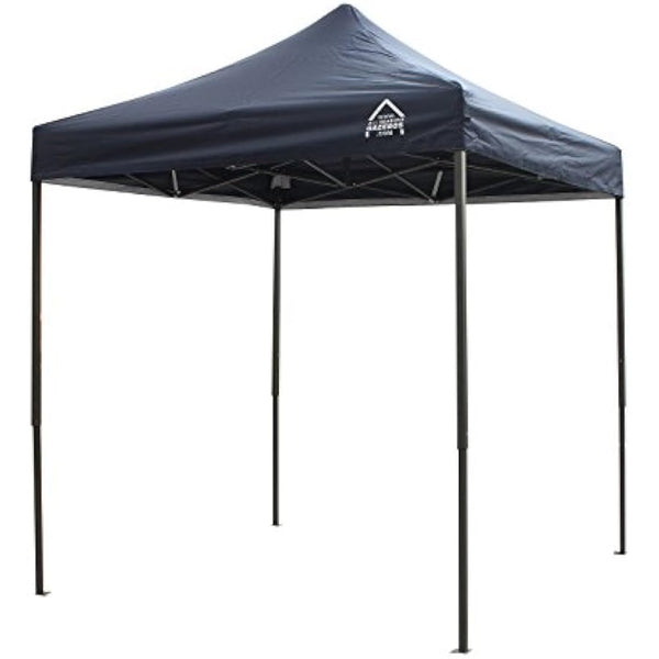 All Seasons Gazebos 2x2 Fully Waterproof Pop up Gazebo With Accessories - Navy Blue