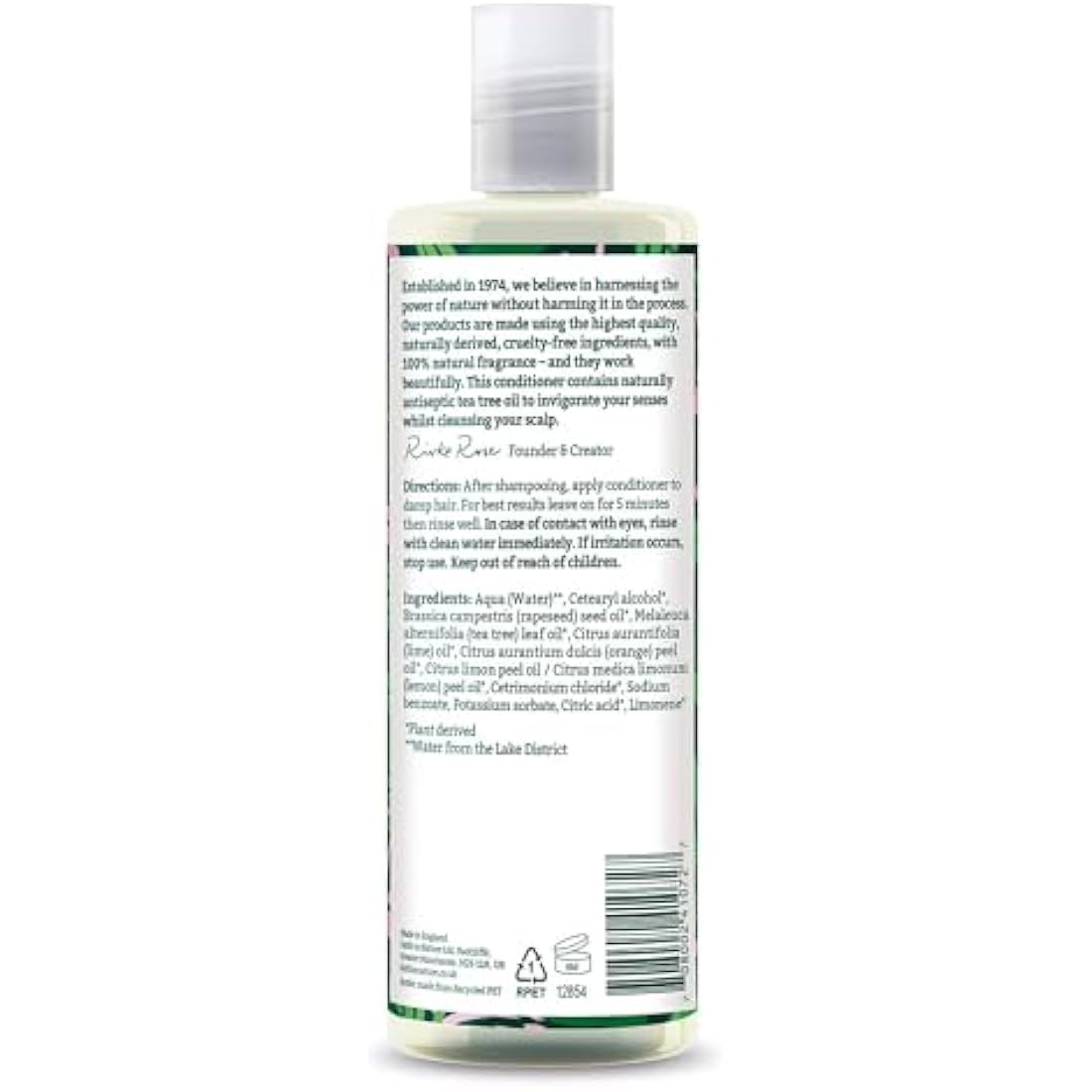 Faith In Nature Natural Tea Tree Conditioner, Cleansing, Vegan & Cruelty Free, No SLS or Parabens, For Normal to Oily Hair, 400ml