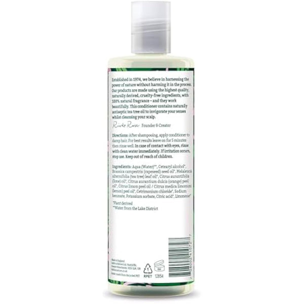 Faith In Nature Natural Tea Tree Conditioner, Cleansing, Vegan & Cruelty Free, No SLS or Parabens, For Normal to Oily Hair, 400ml