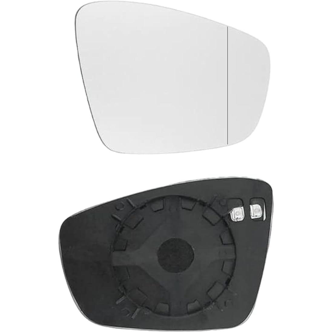 LT2CP Wing Mirror Glass for VW UP 2012 to 2017, Skoda Citigo 2011 to 2023, SEAT MII KF1 KE1 2011 to 2019 models Heated Mirror Right Hand Side UK Driver Side