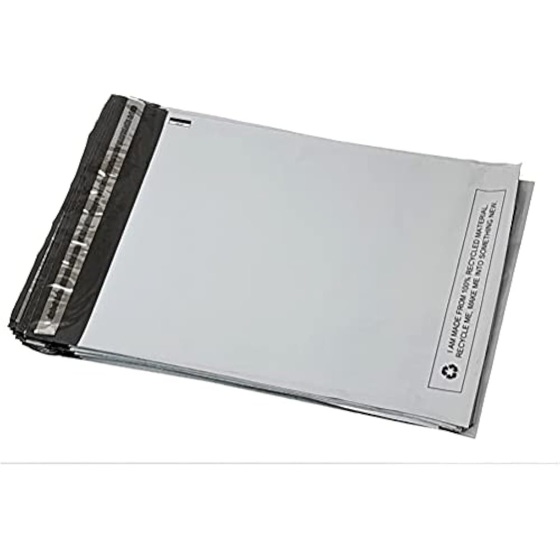 100 x Grey Mailing Bags Strong Self Seal Postage Bags - 12 x 16 (305 x 405 mm) – 100% Waterproof Recyclable Made of Polythene Durable Parcel Shipping Bags