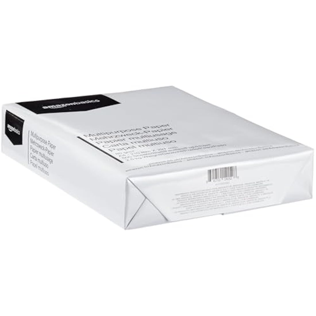 Amazon Basics Multi-Purpose Copy Printer Paper, A4 80 GSM, 2500 Count (Pack of 5), White