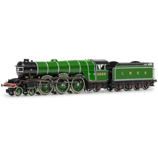 Hornby Train Set - The Scotsman Analogue TT Gauge Model Railways Set, Starter Electric Model Train Kits with App Control - Steam Engine Model Building Kits, 1:120 Scale Model Train Gifts