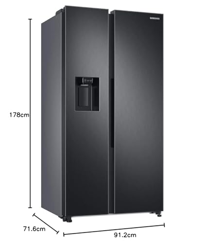 Samsung Series 7 SpaceMax RS70F66KCTEU 634L Smart American Fridge Freezer, Silver