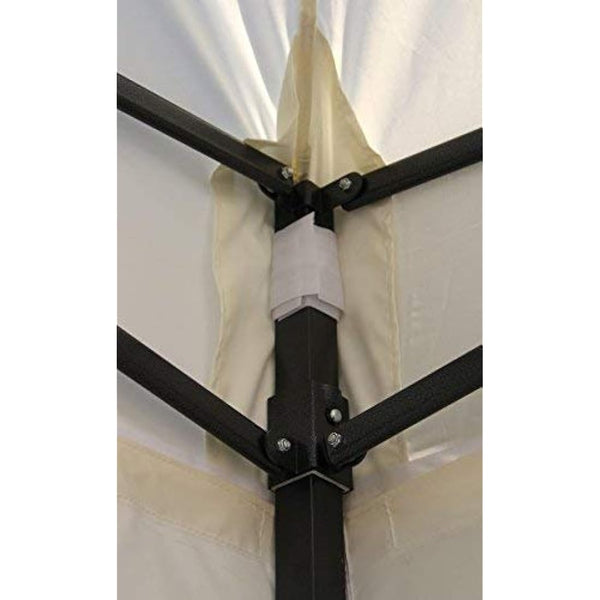 All Seasons Gazebos 3x3m Heavy Duty Fully Waterproof Pop up Gazebo With 4 Side Walls and Accessory Pack - Cream