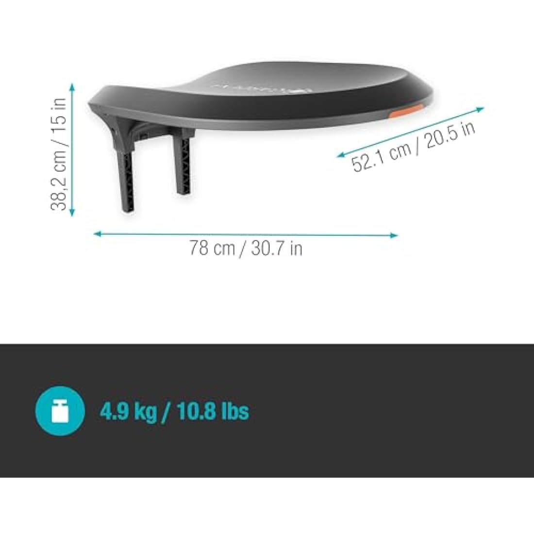 GARDENA Robotic Mower Garage for SILENO pro/max/Free, Reliable Protection for Robotic Lawnmower, UV-Resistant Material, Protects from Wear and Tear, Space-Saving Design (15025-20)