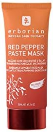 Erborian - Red Pepper Paste Mask 50 ml - Radiance concentrate mask for smoother, more even facial skin - Korean Skincare