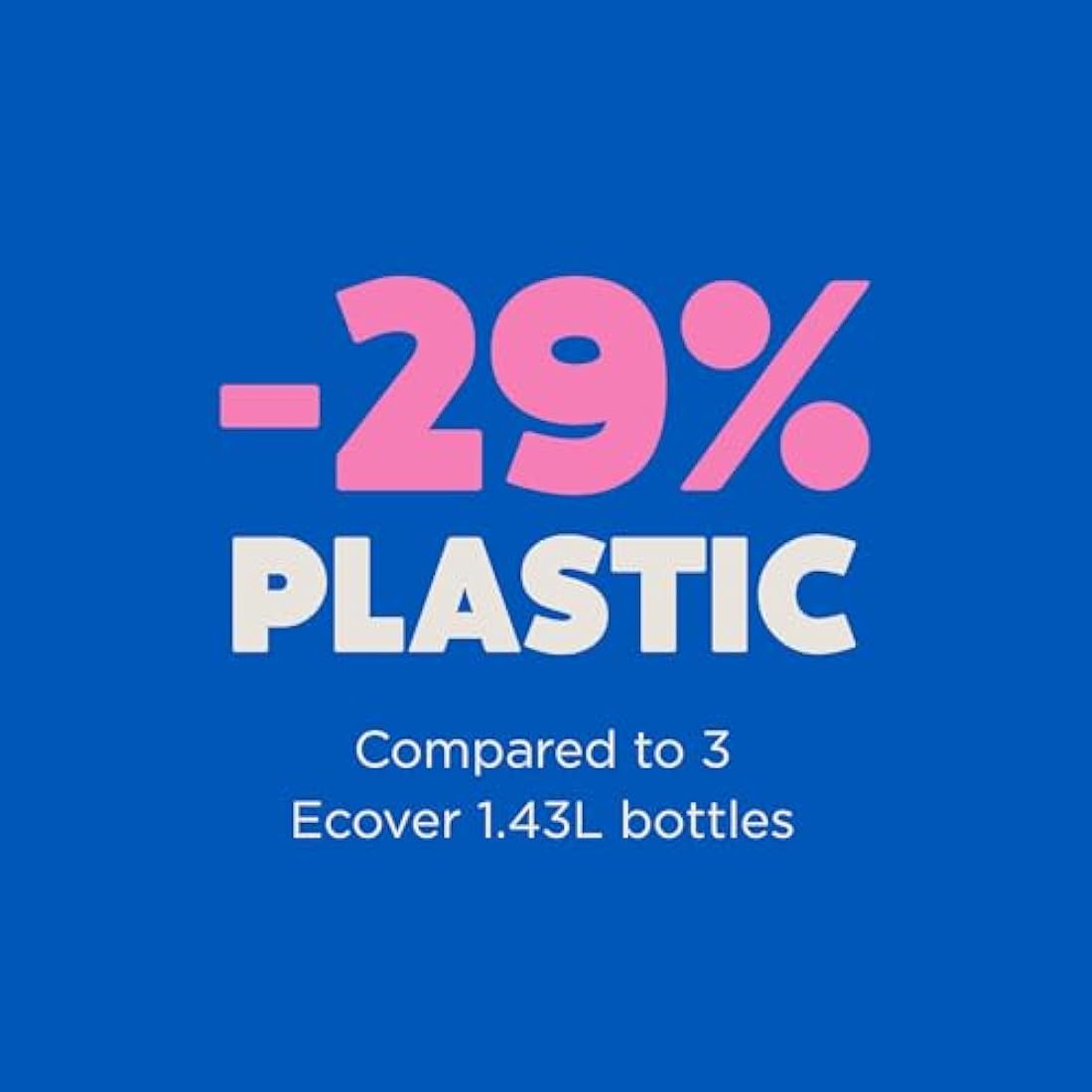 Ecover Concentrated Bio, Laundry Detergent Refill, Laundry Washing Liquid, Honeysuckle & Jasmine, 142 Washes, 5L