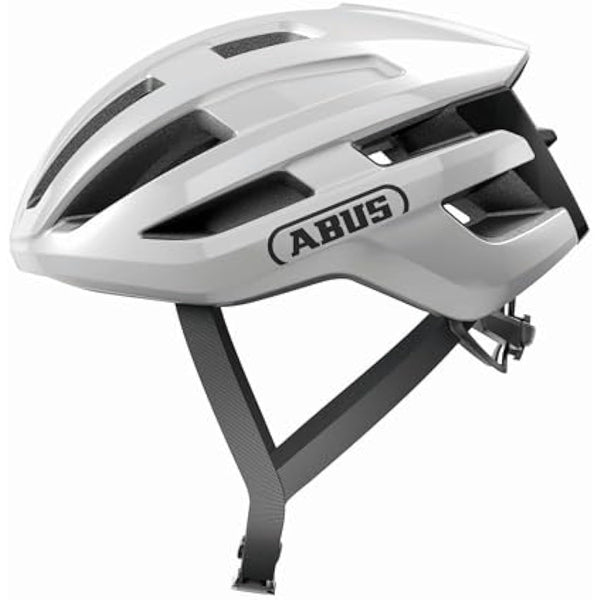 ABUS PowerDome road bike helmet - lightweight bike helmet with clever ventilation system and aerodynamic profile - Made in Italy - for men and women
