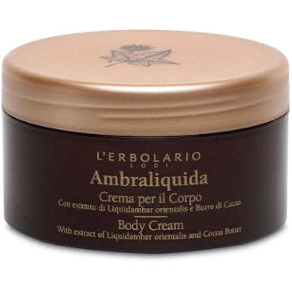 L'Erbolario Ambraliquida Perfumed Body Cream 250 ml