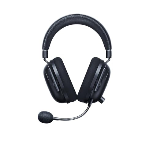 Razer BlackShark V2 Pro (2023) for PC - Premium Wireless E-Sports Headset (HyperClear Super Wideband Mic, TriForce Titanium 50 mm Driver, Bluetooth, Up to 70hrs Battery) White