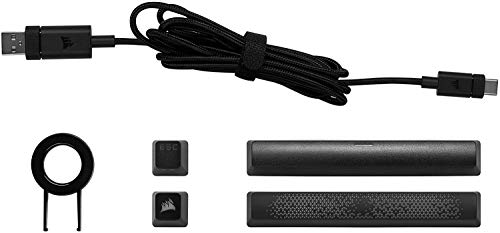 CORSAIR K70 PRO MINI WIRELESS RGB 60% Mechanical Gaming Keyboard – Swappable CHERRY MX RED Switches – PBT Double-Shot Keycaps – iCUE Compatible – PC, Mac, PS5, PS4, Xbox – QWERTY UK – Black