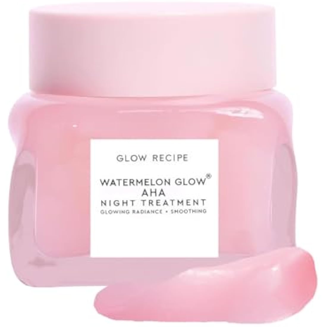 Glow Recipe Watermelon Glow Sleeping Mask - Exfoliating, Anti-Aging + Brightening Overnight Face Mask with AHA, Hyaluronic Acid + Pumpkin Seed Extract for Sensitive Skin - Hydrating Mask (80ml/2.7oz)