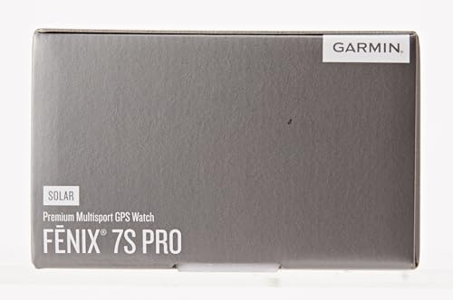 Garmin fēnix 7X PRO SOLAR GPS 51mm Premium Smartwatch, Multisport, Solar Charging, Advanced Training Features, Touchscreen & Buttons, Flash Light, up to 37 days battery, Black