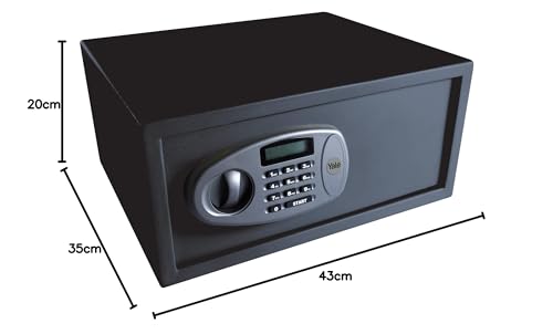 Yale Medium Electronic Guest Safe - Standard Security - Y-MS0000NFP (DS-250)