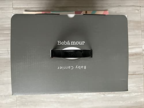 Bebamour Baby Carrier Newborn to Toddler Baby Carrier Hipseat 0-36Months with Head Hood, 3 PCS Teething Pads, Waist Extender, Grey