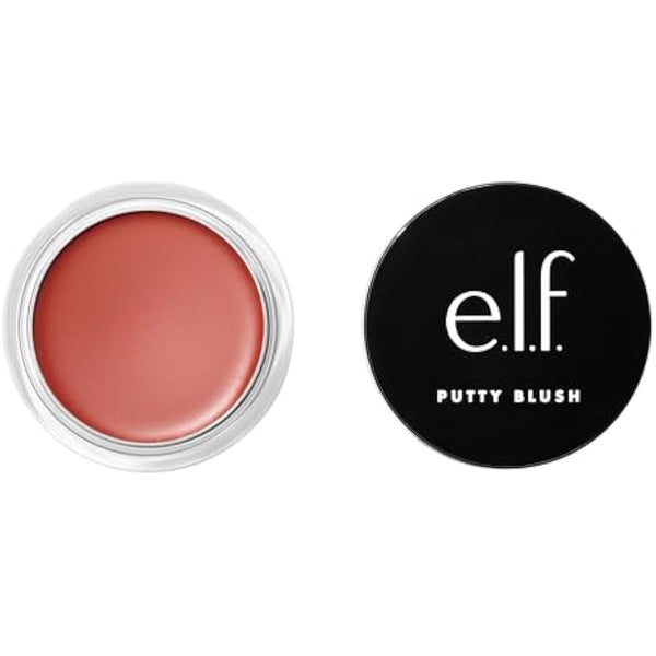 e.l.f. Putty Blush, Creamy & Ultra Pigmented Formula, Infused with Argan Oil & Vitamin E, Bali, 0.35 Oz (10g)