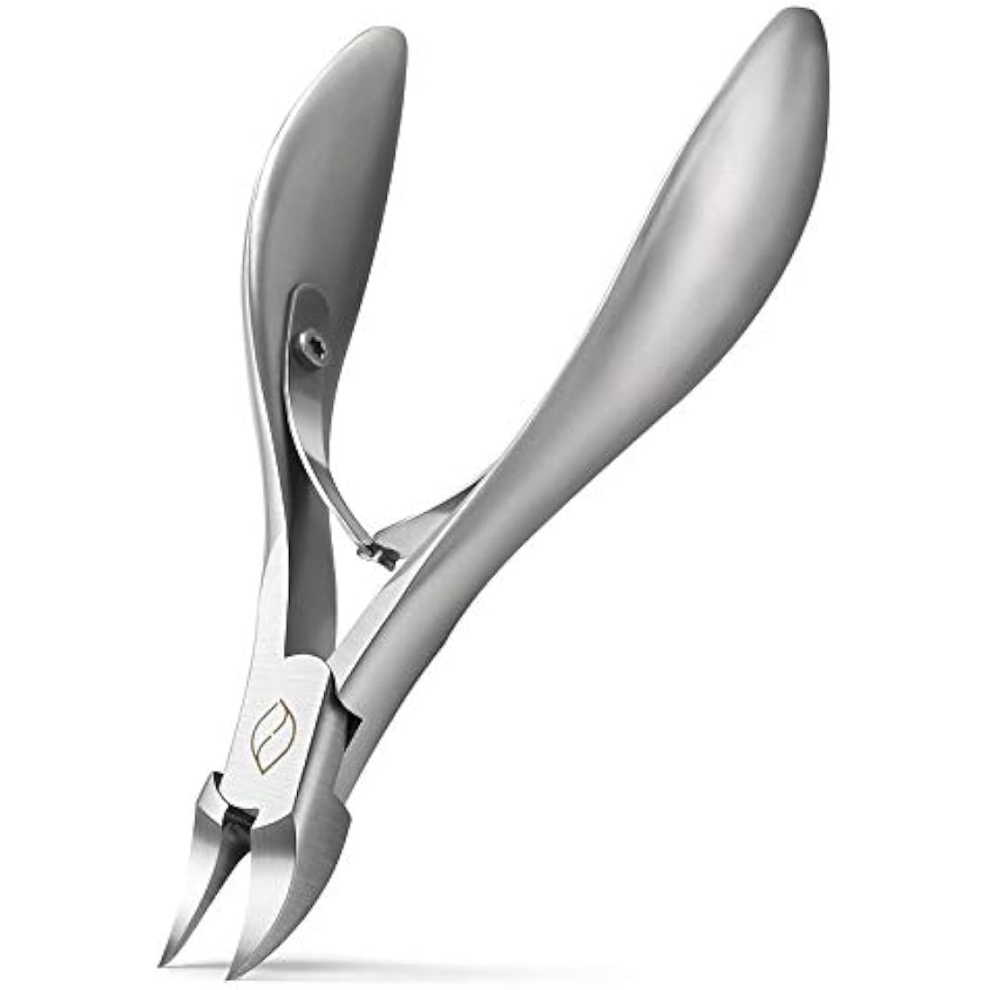 FERYES Toenail Clippers for Thick Nails, Toe Nail Clipper for Ingrown Hard Toenails, Professional Podiatrist Heavy Duty Toenail Scissors for Seniors,Women,Men, Silver