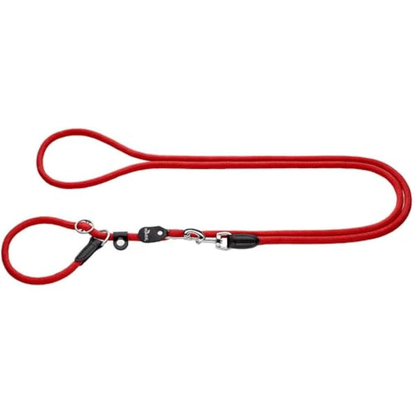 Hunter Freestyle Retriever Leash, 10 mm Diameter x 260 cm Length, Red