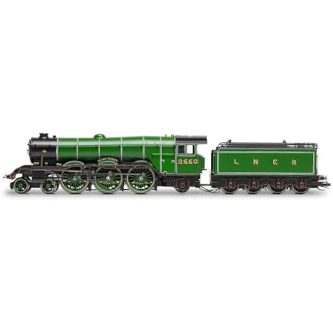 Hornby Train Set - The Scotsman Analogue TT Gauge Model Railways Set, Starter Electric Model Train Kits with App Control - Steam Engine Model Building Kits, 1:120 Scale Model Train Gifts