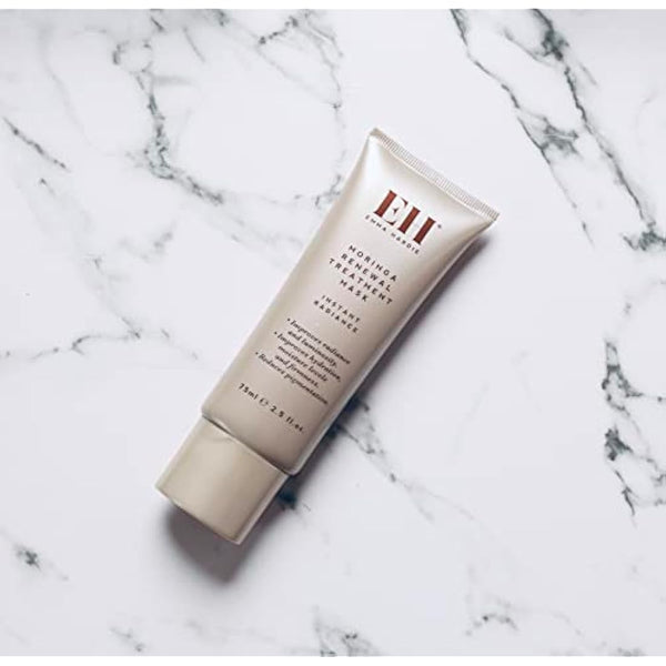 Emma Hardie 75ml Moringa Renewal Treatment Mask, Moisturizes & Firms Skin, Reduces Pigmentation & Evens Out Complexion, Suitable for Sensitive Skin, Vegan & Cruelty Free