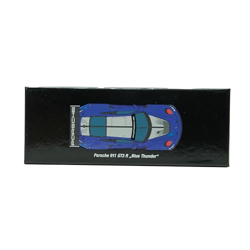50051006 Porsche 911 GT3 R White Lightning 1:50 Scale AI-Supported Race Car with Working Lights & USB-C Charging