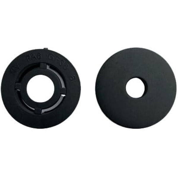 FSW - Car Floor Mats Fit Volkswagen Golf MK6 2008-2012 - Tailored Mats - Black Carpet - Anti Slip Mat - Non Slip Car Floor Mat, Fitted With Clips & Granulated Backing - 4 Pc Floor Mat Only